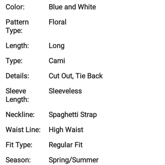 New Print Tie Back  Maxi Dress - Picture 11 of 13